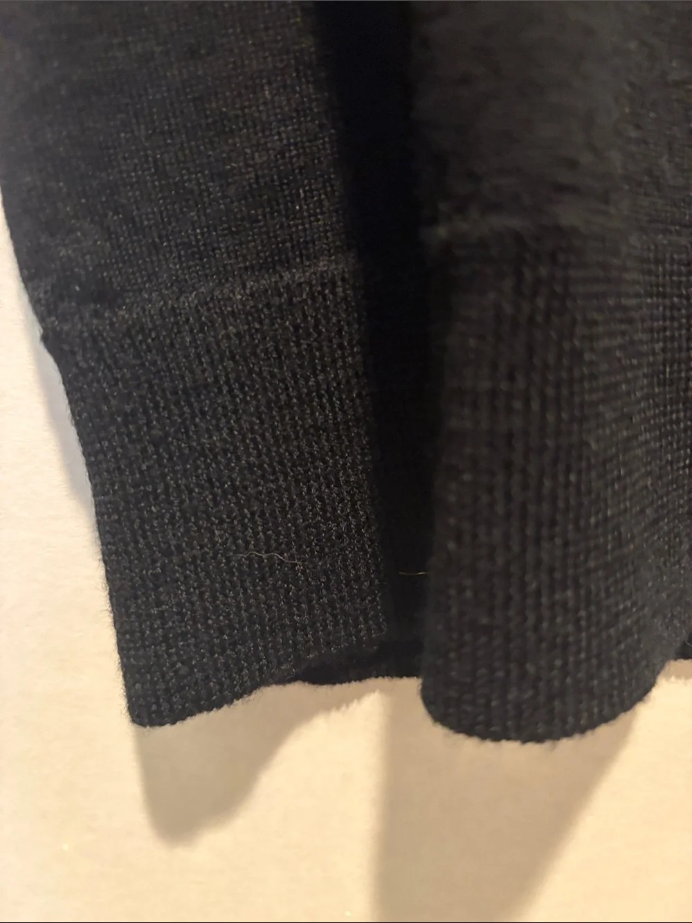 J. Crew - Women's Tippi Crewneck sweater, merino wool pullover. Black, Small